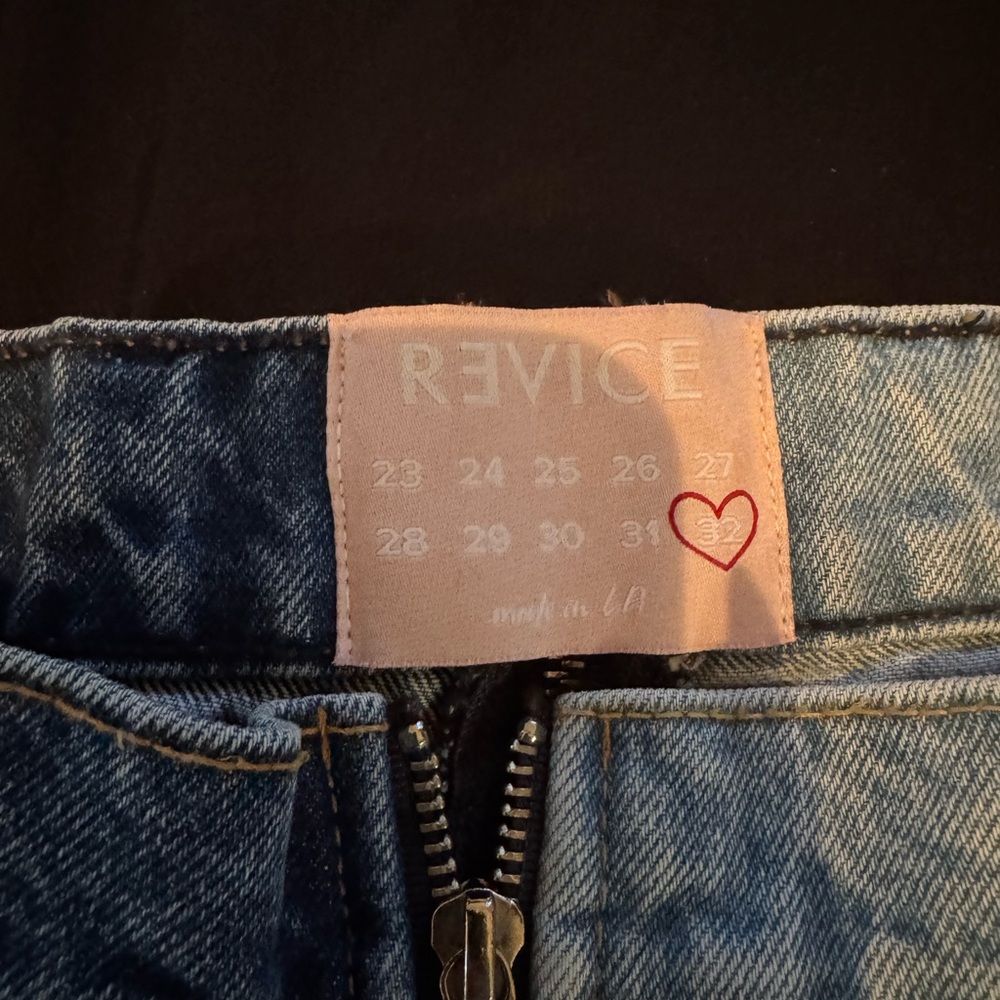 REVICE Classic Blue High Rise Jeans